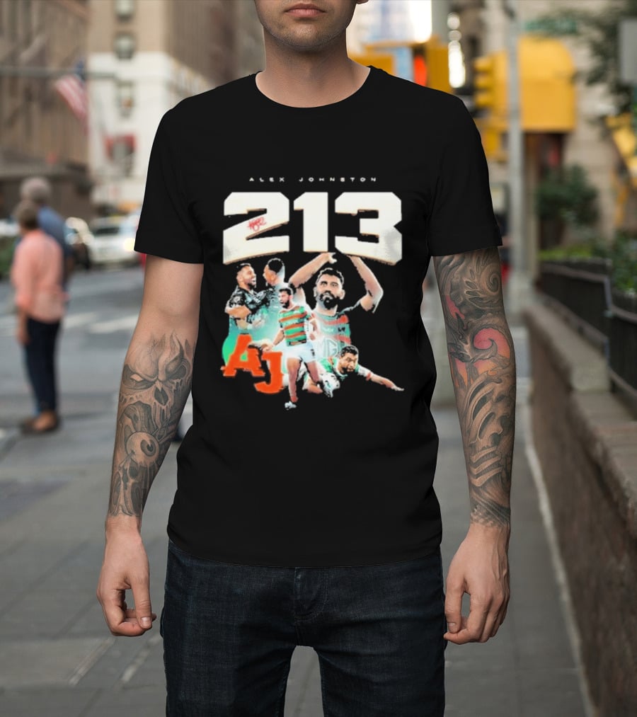 Alex Johnston Rugby 213 Top Try Scorer AJ T-Shirt