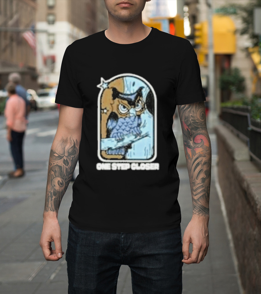 One Step Closer Evil Greed Owl T-Shirt
