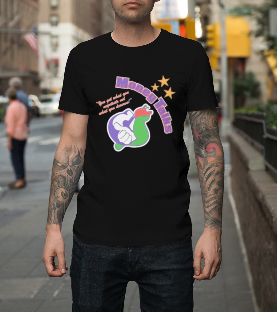 Goodtalk X Slowbucks Money Talks Five Star T-Shirt