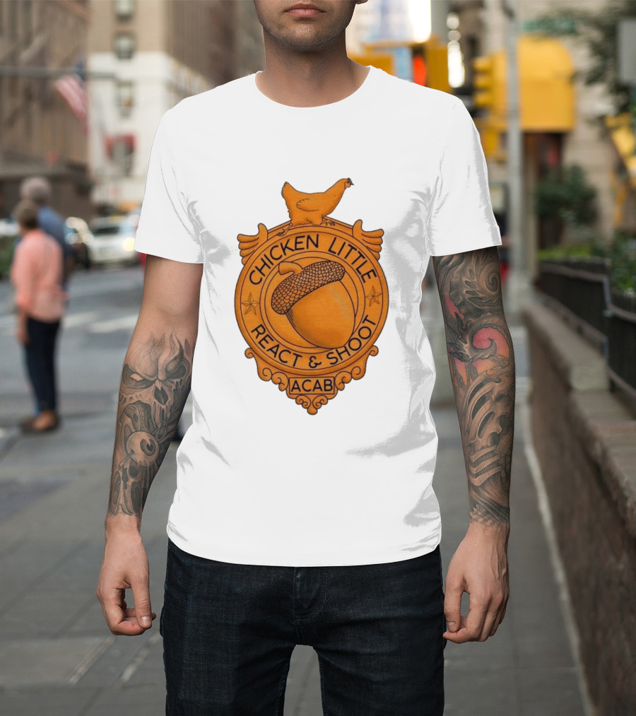 Chicken Little ACAB React & Shoot Acorn T-Shirt