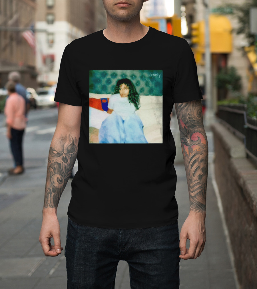 Lonely Bella Kay Retro Polaroid Aesthetic T-Shirt