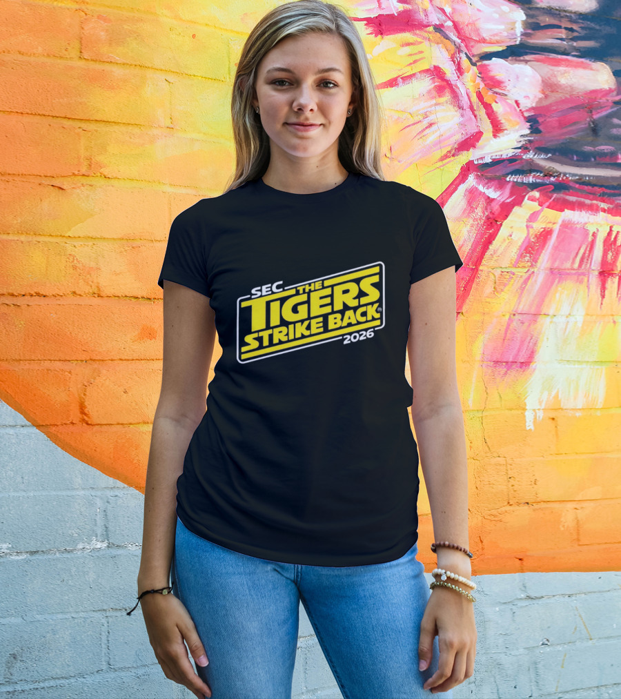 SEC The Tigers Strike Back 2026 LSU T-Shirt