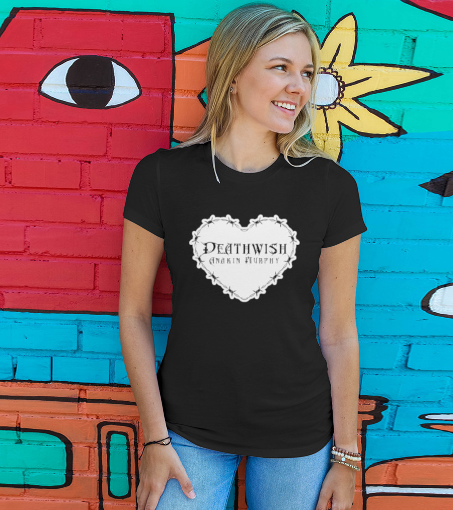 Anakin Murphy Barbed Wire Heart T-Shirt