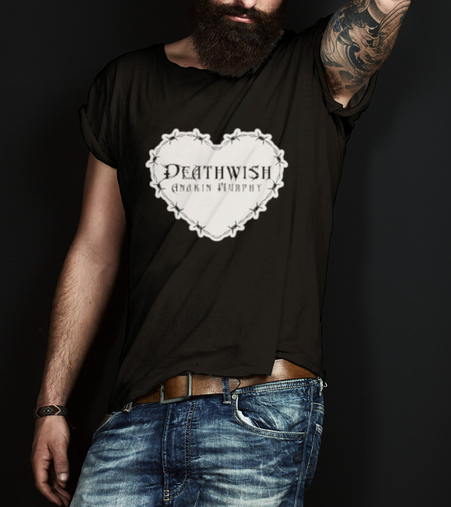 Anakin Murphy Barbed Wire Heart T-Shirt