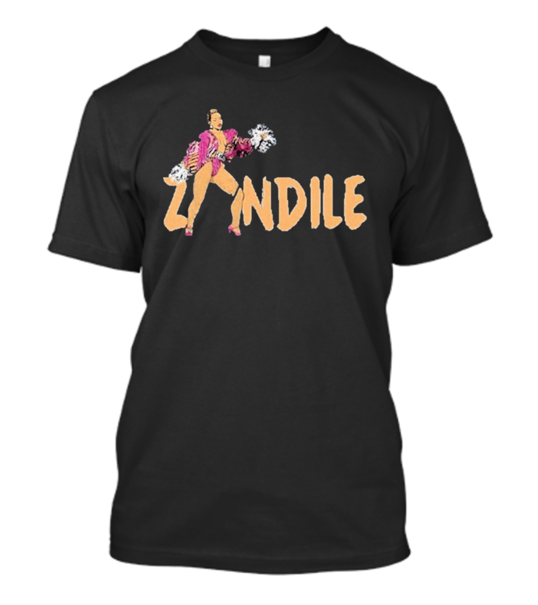 Zandile Doja Cat Pop Art Style With Cheerleader Glam Essence T-Shirt