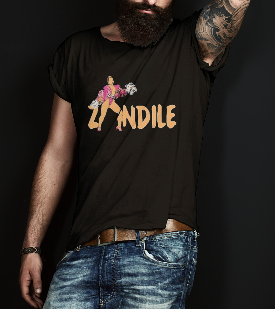 Zandile Doja Cat Pop Art Style With Cheerleader Glam Essence T-Shirt