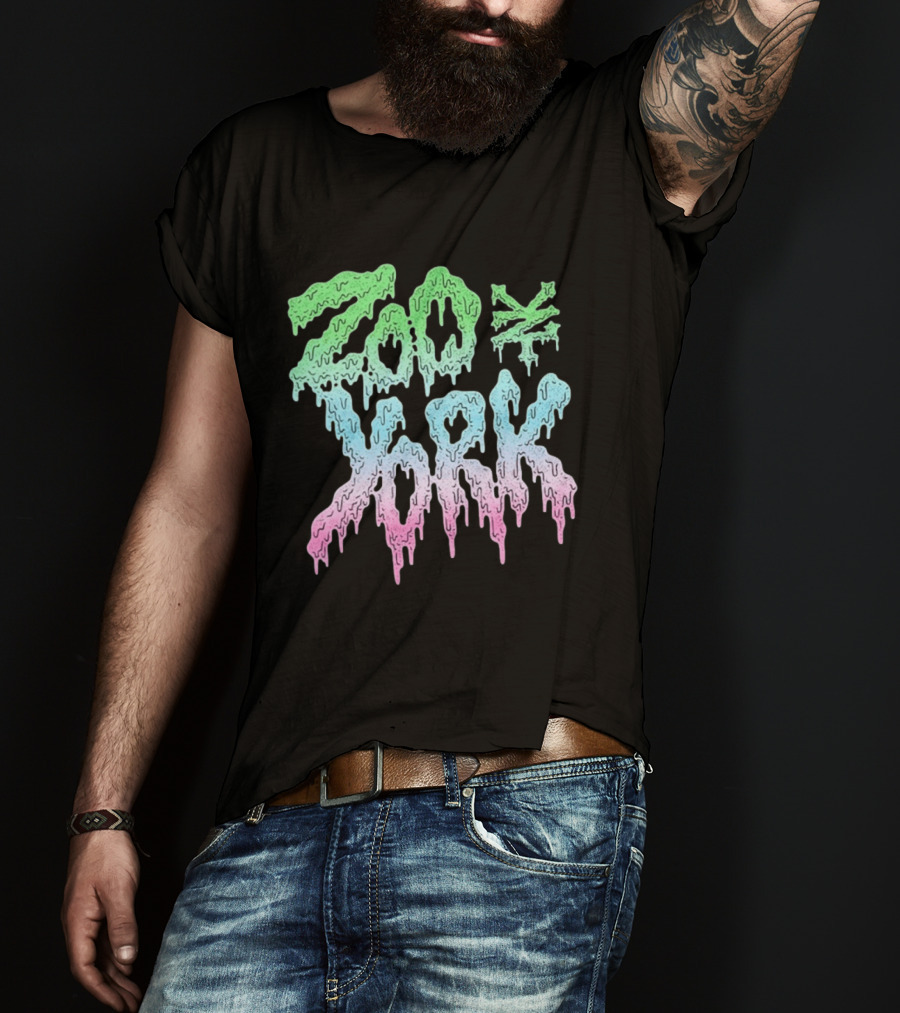 Zoo York Acid Drip Multicolor Melting T-Shirt