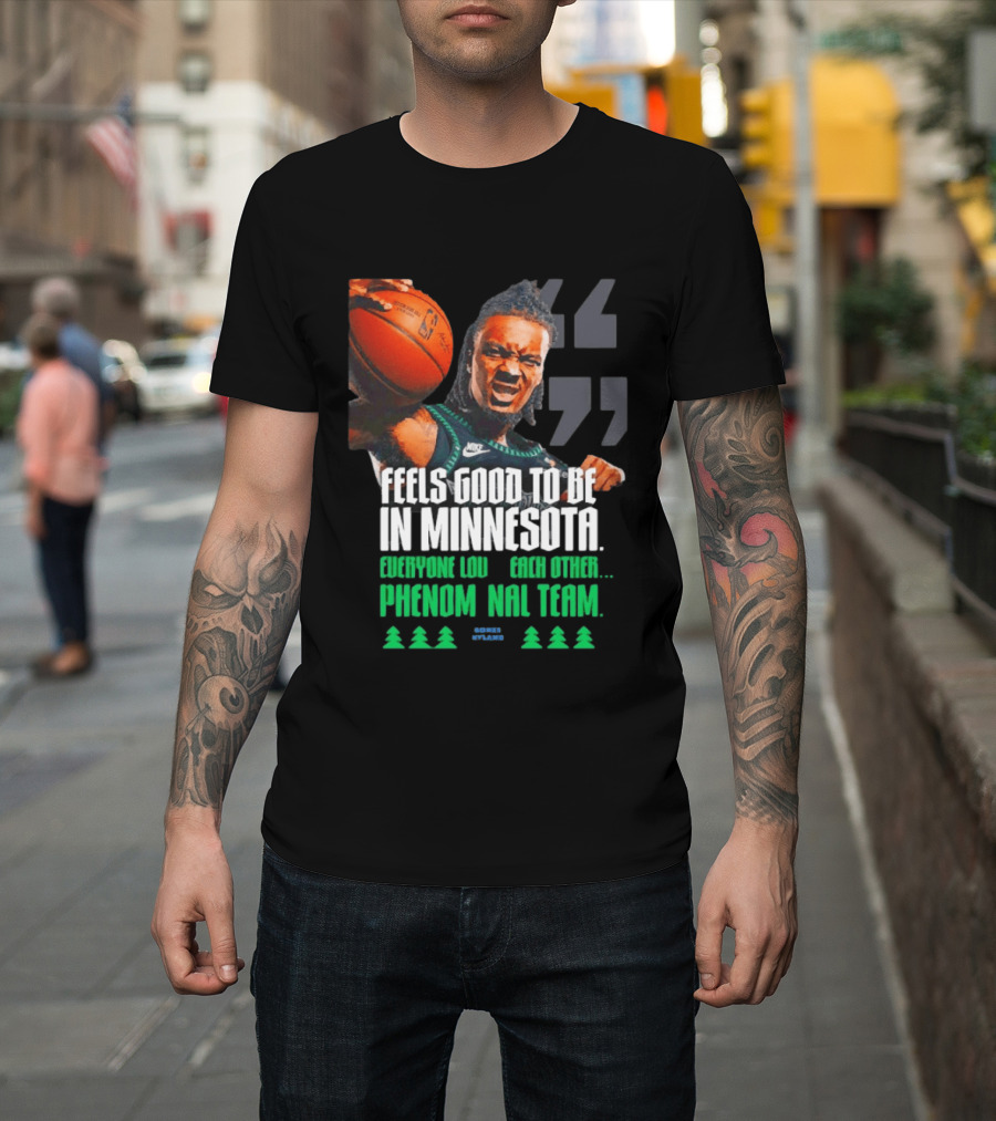 Bones Hyland Nike Basketball Minnesota Timberwolves Phenomenal Team T-Shirt