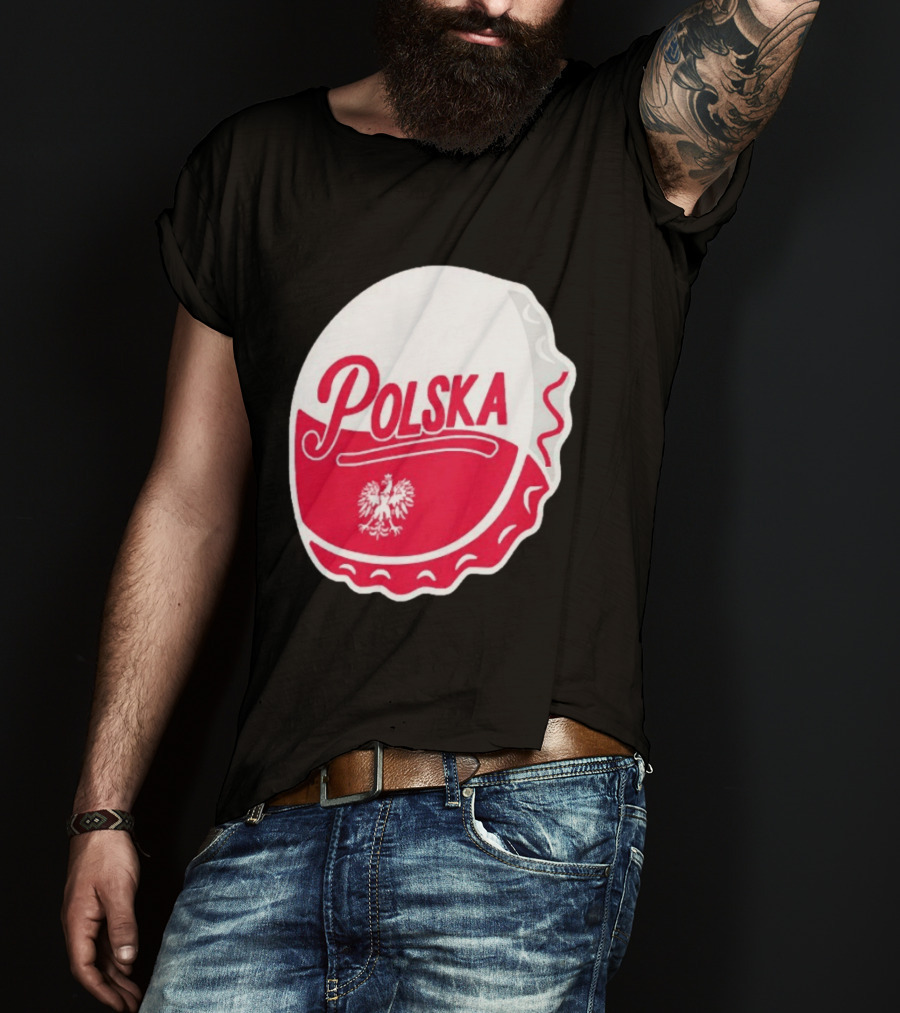 Polska Buffalo Bottle Cap Eagle T-Shirt