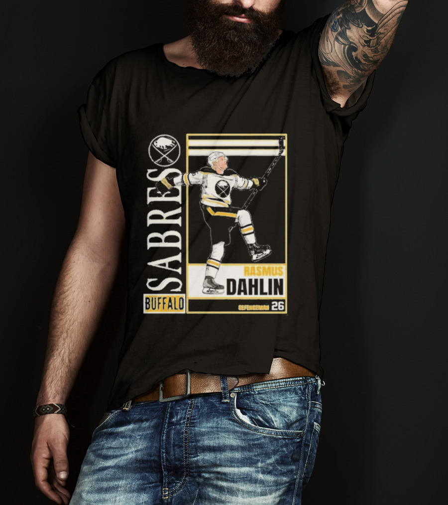 Buffalo Sabres Rasmus Dahlin 26 Defenceman T-Shirt