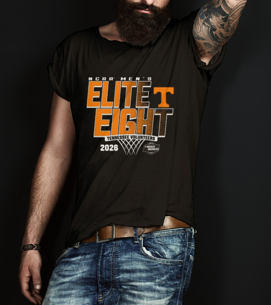 NCAA Men's Elite Eight 2026 Tennessee Volunteers March Madness T-Shirt