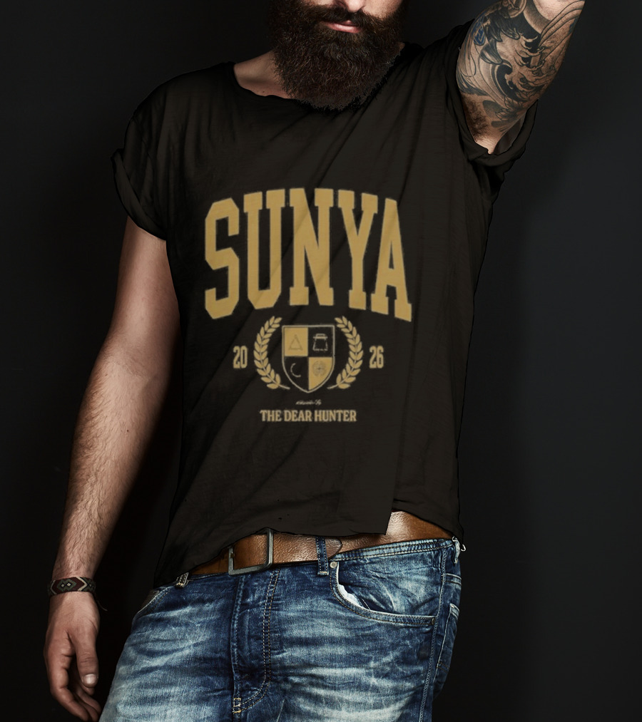 Sunya Collegiate 2006 The Dear Hunter Faded Crest T-Shirt