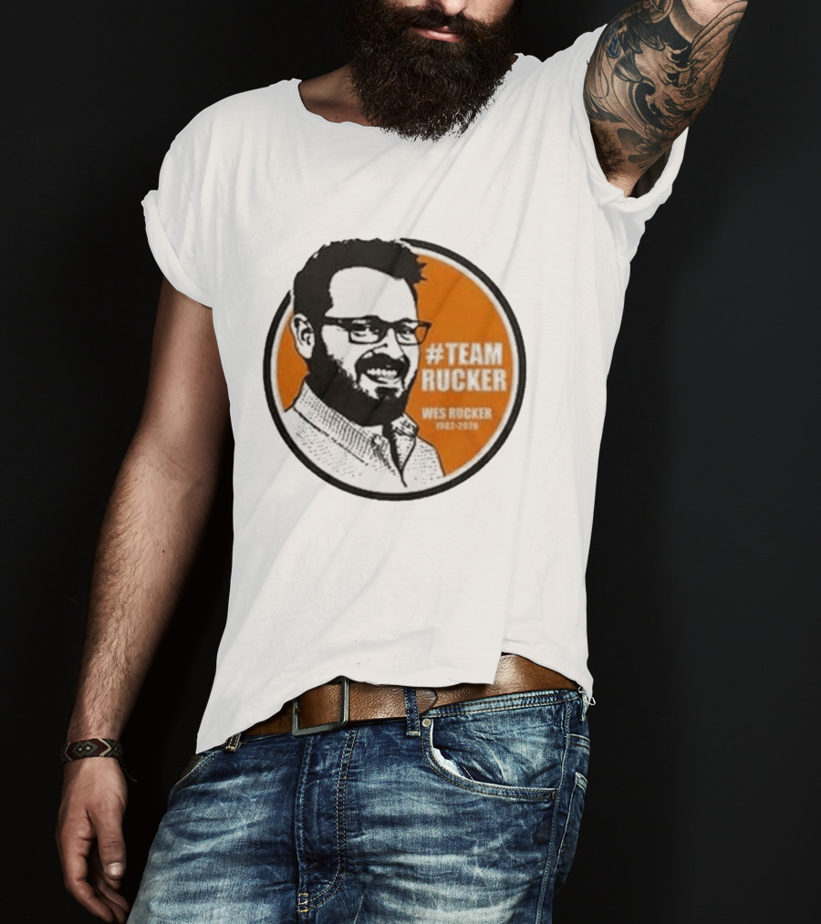 Tennessee Volunteers #TeamRucker Wes Rucker 1982 2019 T-Shirt