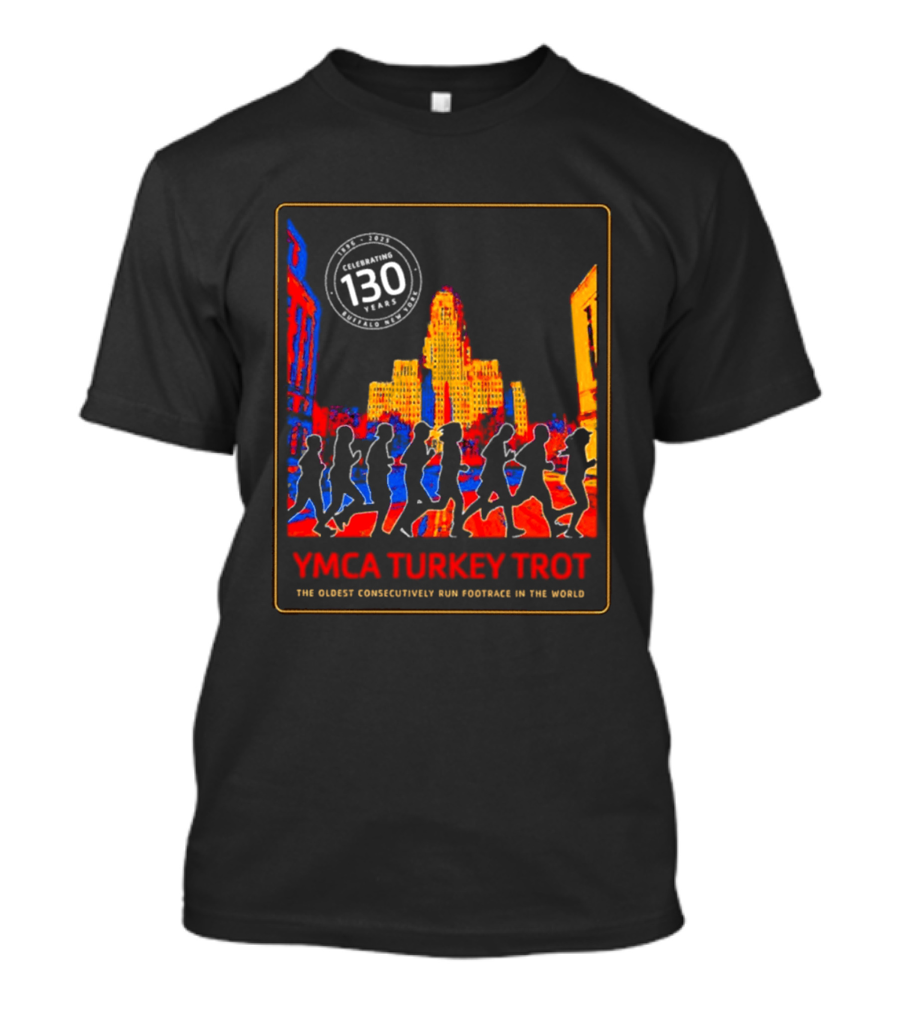 YMCA Turkey Trot 130 Years Oldest Consecutively Run Footrace In The World 2025 T-Shirt
