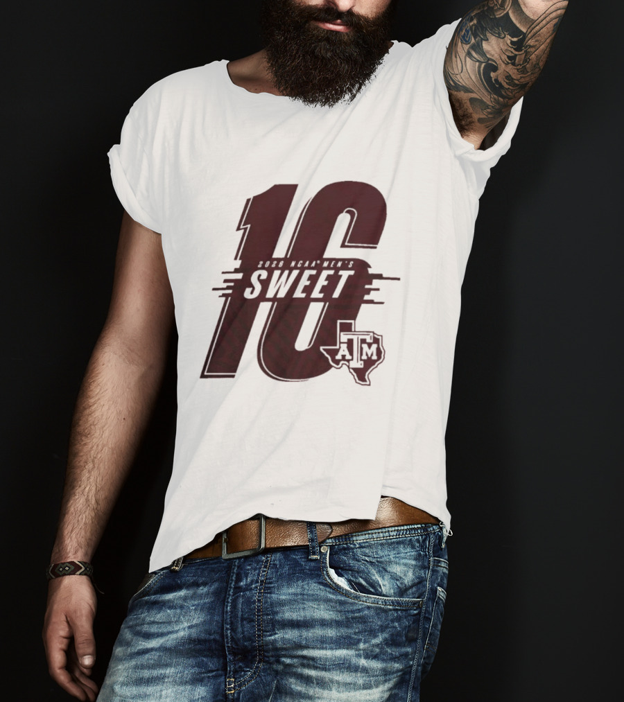 Sweet 16 Texas A&M 2026 NCAA Men's Basketball T-Shirt