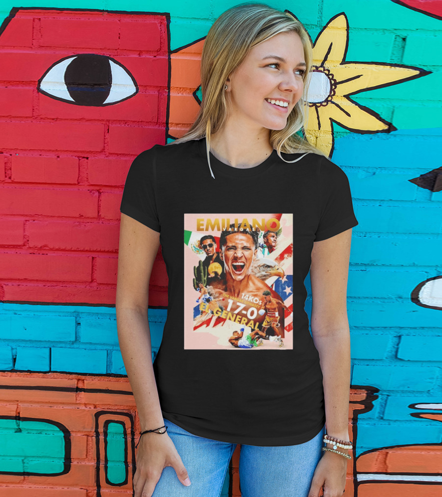 Emiliano Vargas El General 17 0 Boxer The Vargas Dynasty 14 KOs T-Shirt