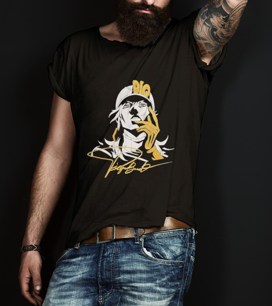 Hobby Genki Diego Dio Jojos Bizarre Adventure Signature T-Shirt