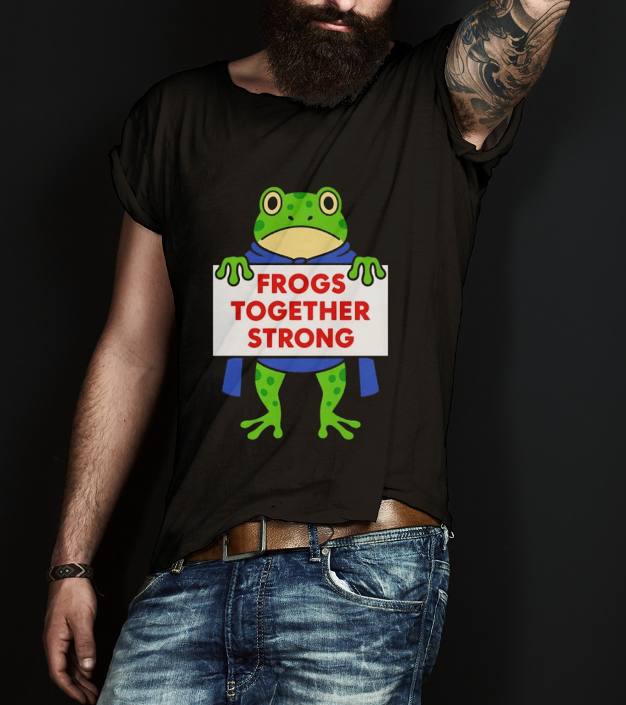 Frogs Together Strong Portland Newsom T-Shirt