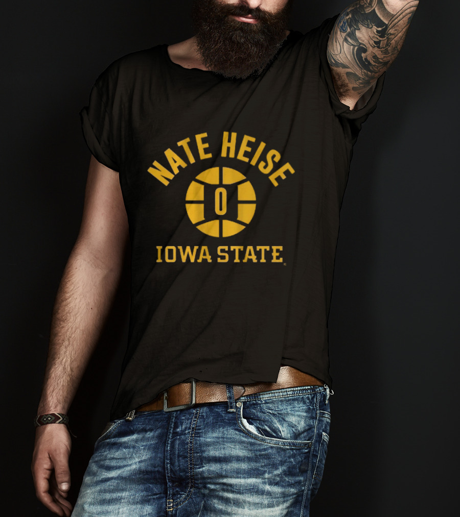 Iowa State Nate Heise Basketball 0 T-Shirt
