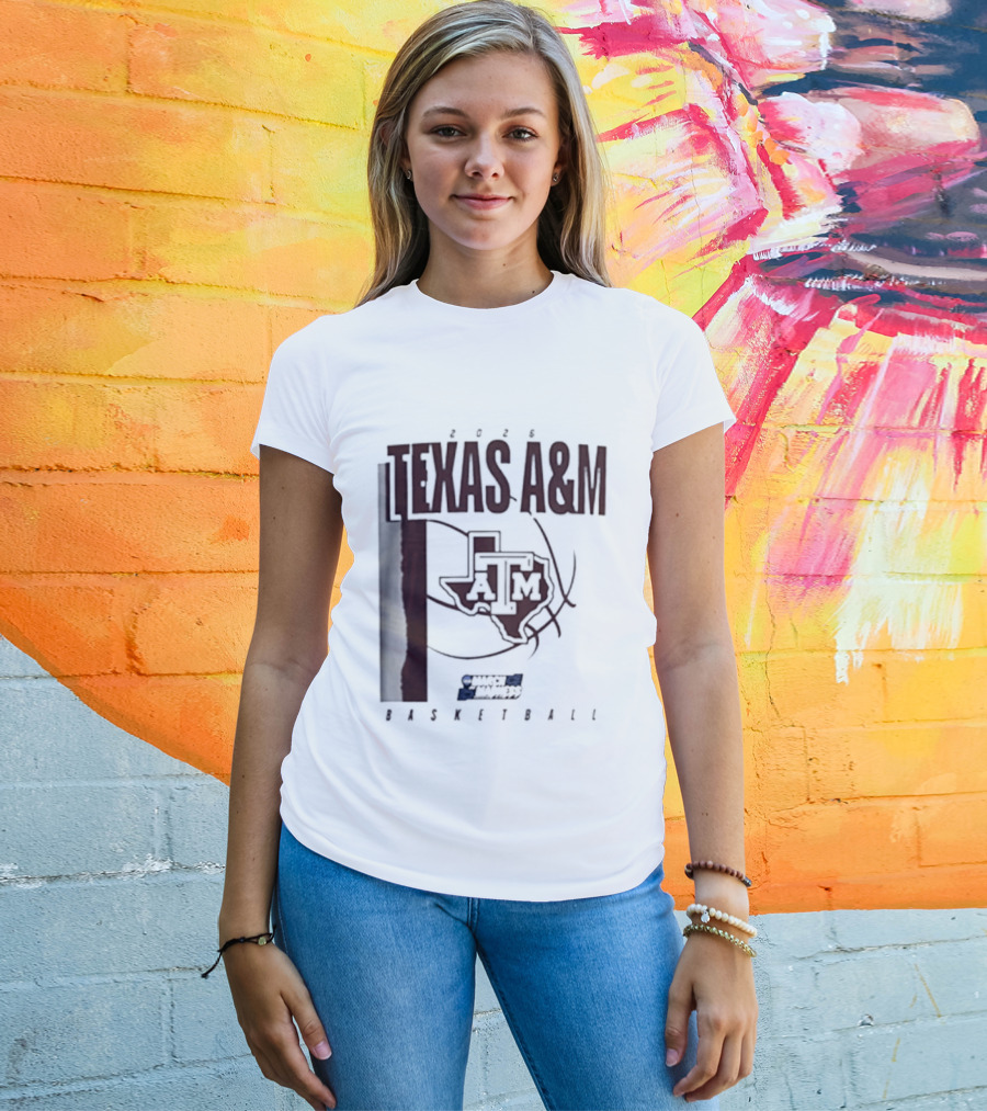 Texas A&M Aggies 2026 March Madness Basketball Tournament T-Shirt