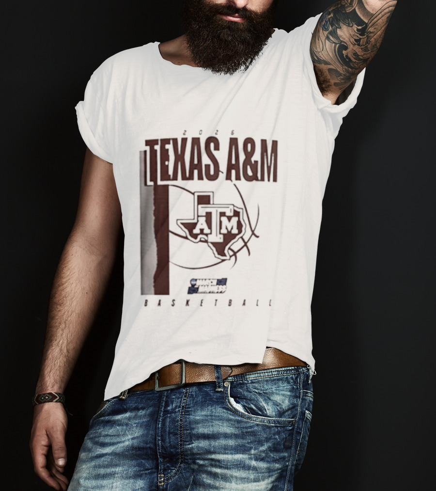 Texas A&M Aggies 2026 March Madness Basketball Tournament T-Shirt
