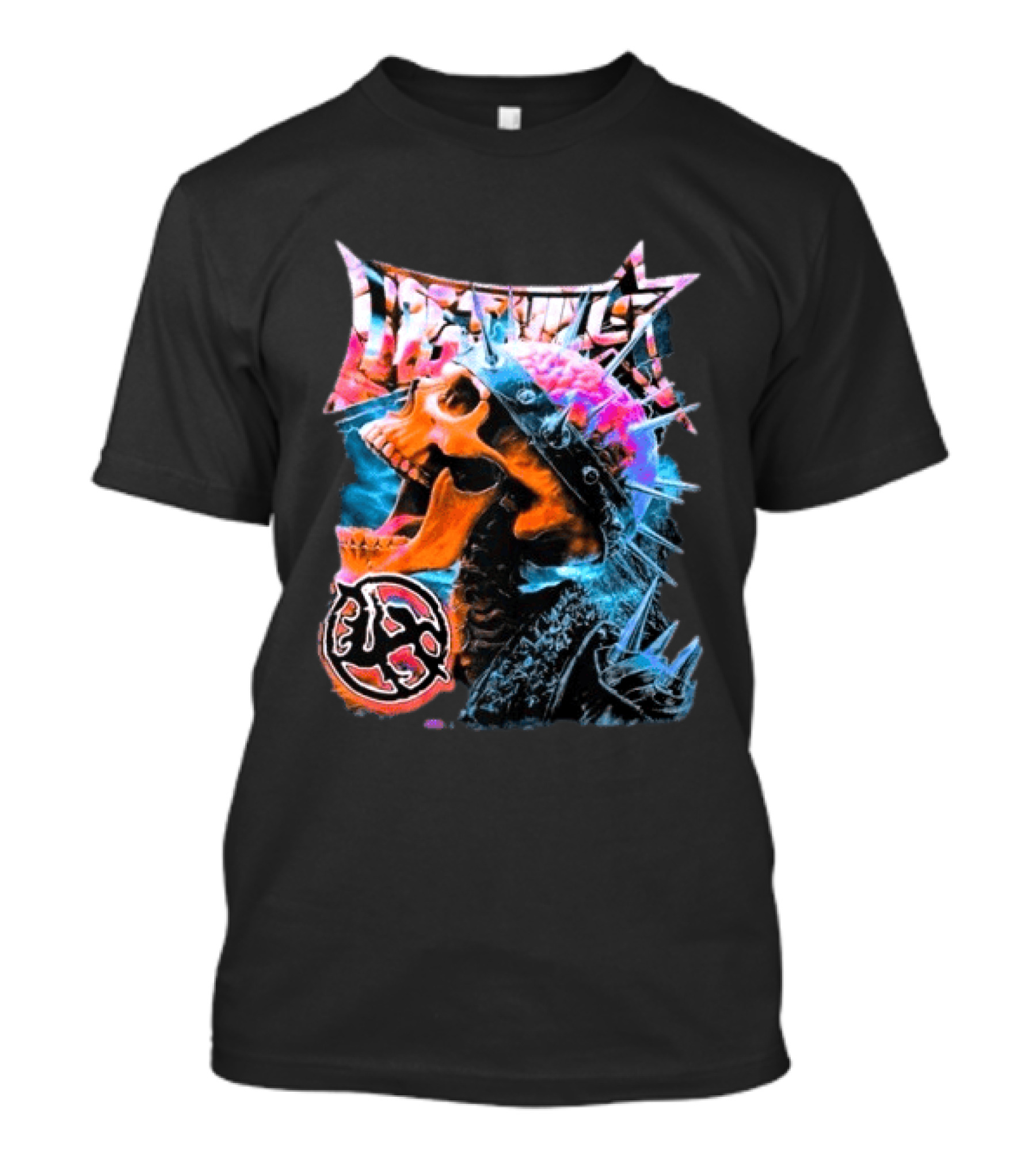 Lost Hills Skull Punk T-Shirt