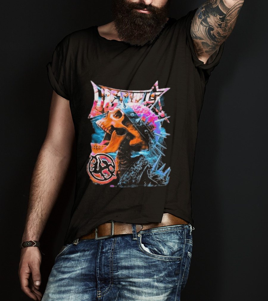 Lost Hills Skull Punk T-Shirt