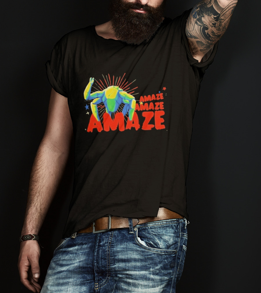 Project Hail Mary Rocky Amaze Amaze Amaze 2026 Starburst Alien Creature T-Shirt