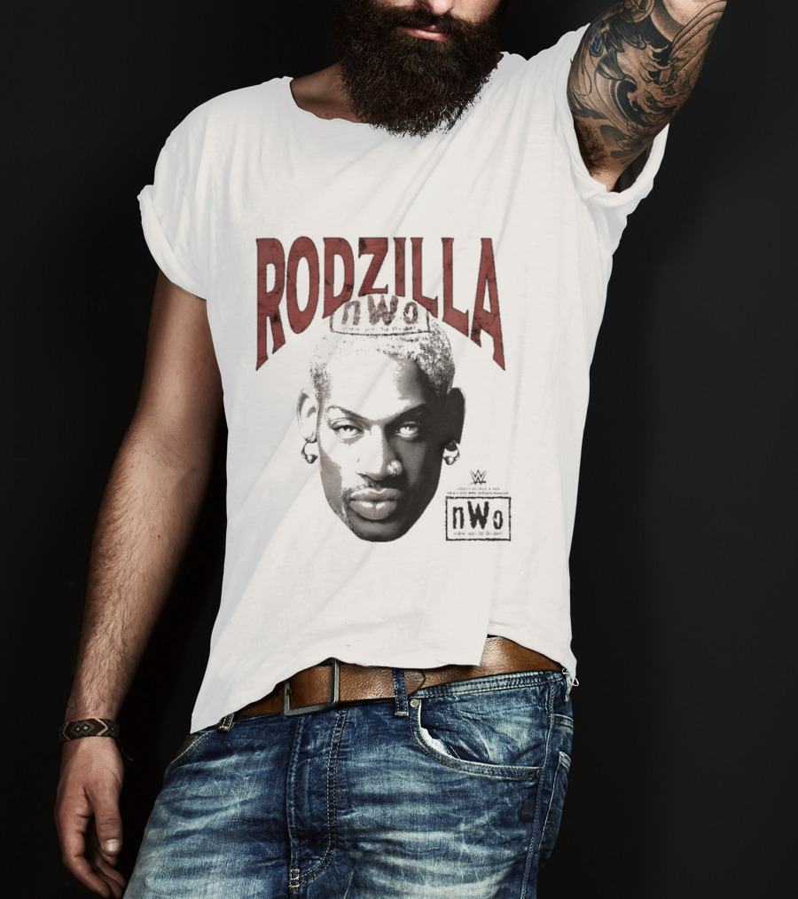 RODZILLA NWo Dennis Rodman Grail WWE NWo T-Shirt