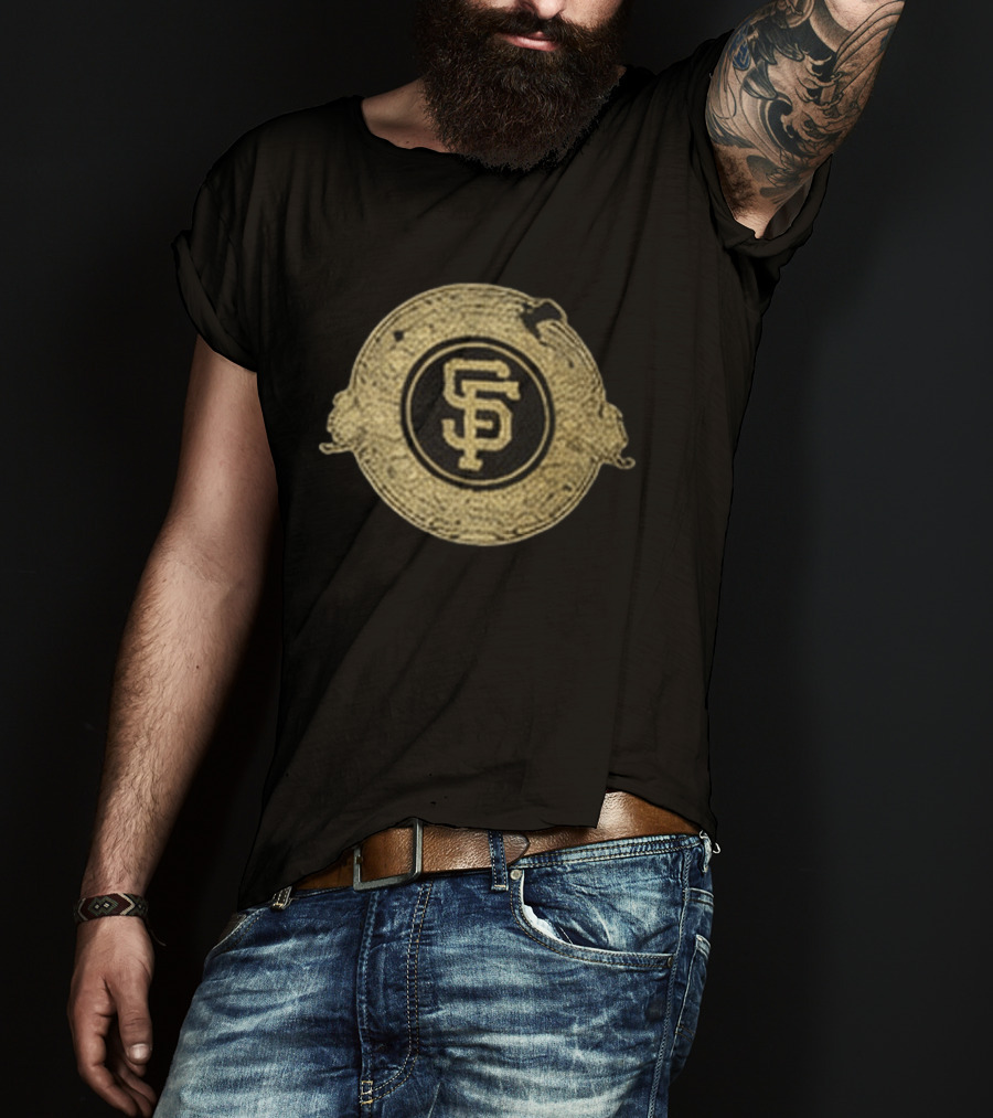 SF Giants Fourth Wing Night 2026 Giveaway SF Logo Baseball T-Shirt