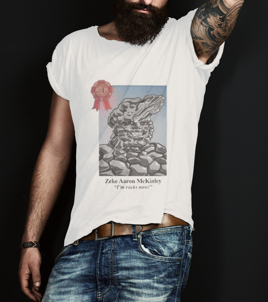 Zeke Aaron McKinley Dropout Student Of The Year Red Ribbon Winner T-Shirt