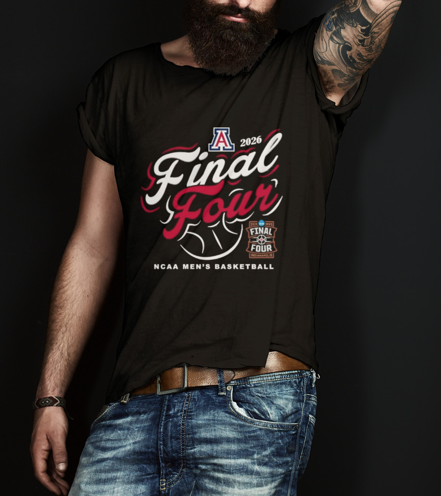 Arizona Wildcats 2026 NCAA Men's Basketball Final Four March Madness T-Shirt
