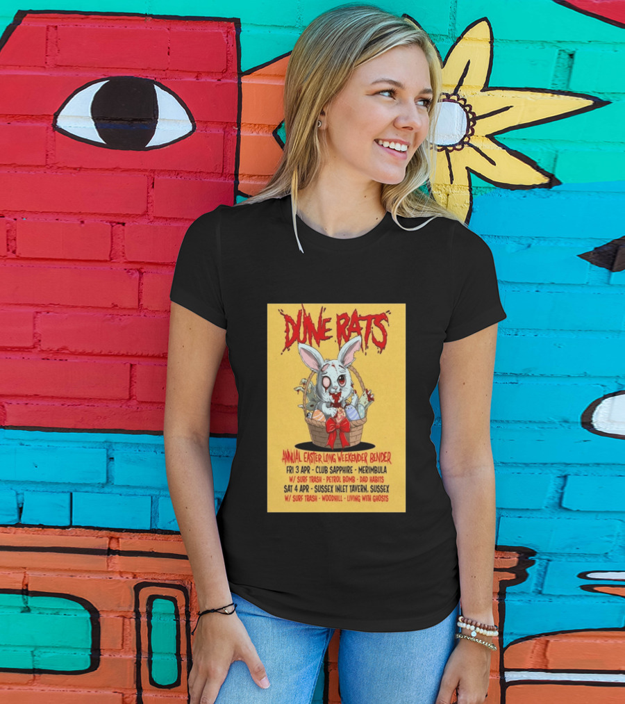 Dune Rats Apr 3 2026 Club Sapphire In Merimbula Australia T-Shirt