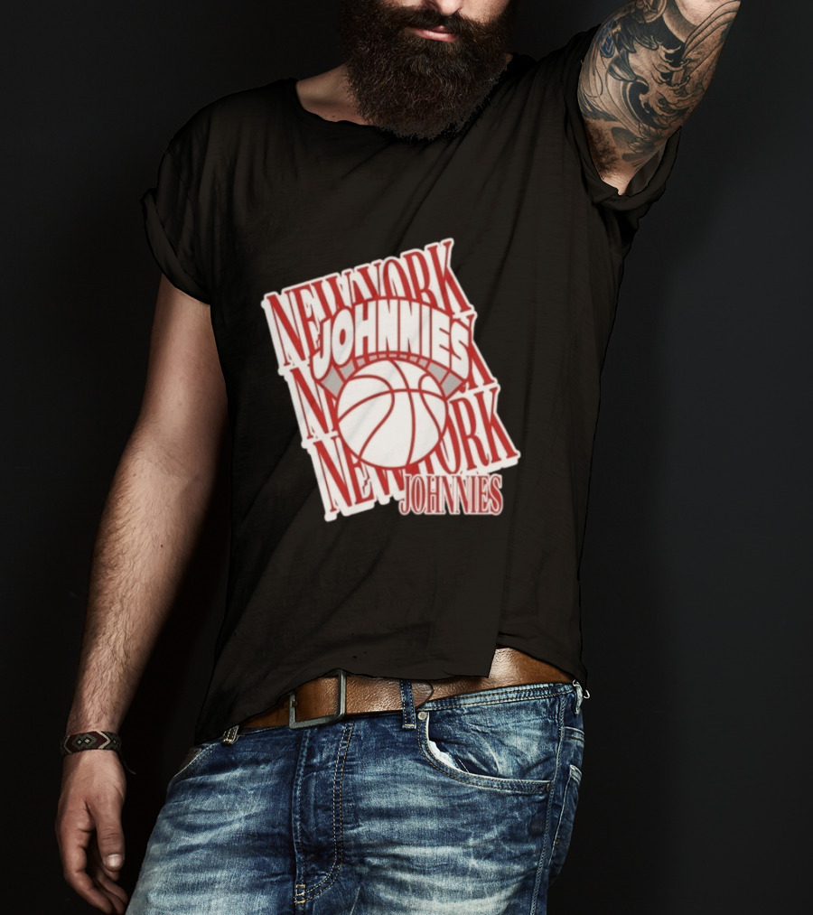 New York Johnnies Basketball Team T-Shirt