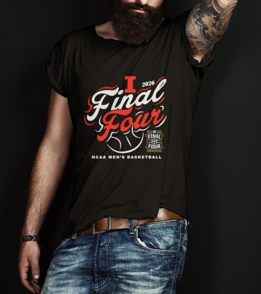 Illinois Final Four Bound 2026 NCAA Men's Basketball March Madness Tournament T-Shirt