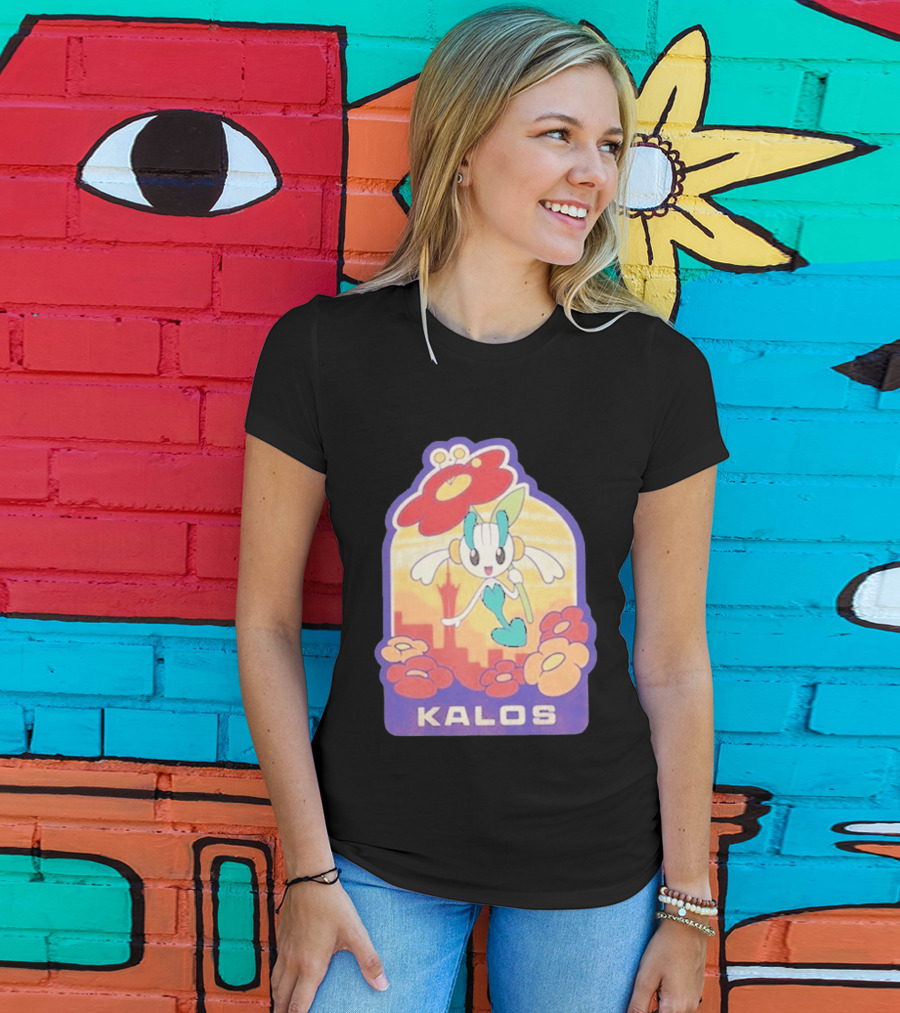 Kalos Region Floette Pokémon Adventure T-Shirt