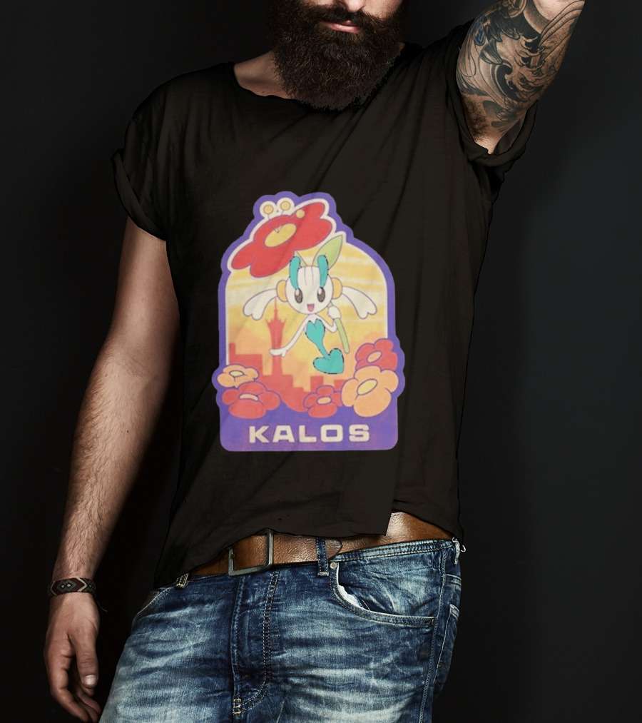 Kalos Region Floette Pokémon Adventure T-Shirt