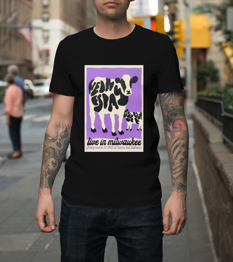 Wednesday Milwaukee Live March 27 2026 Turner Hall Ballroom T-Shirt