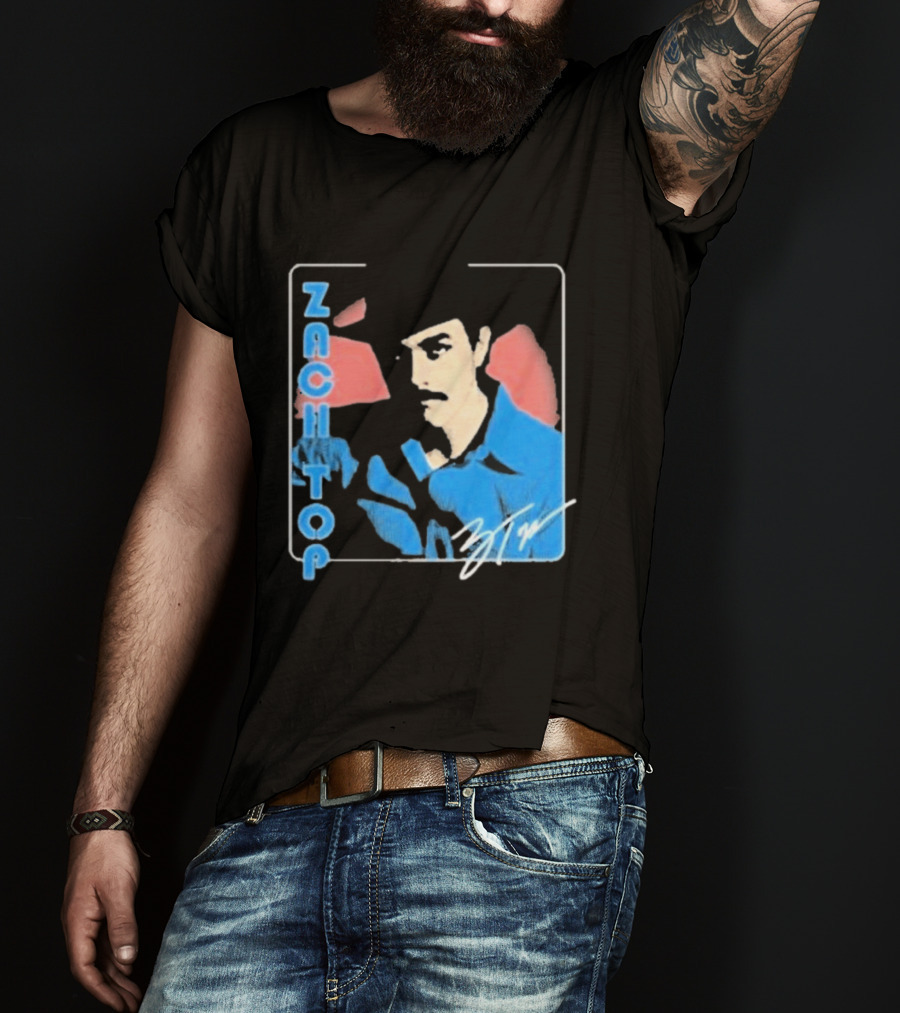 Zach Top ZTW Signature Blue And Red T-Shirt