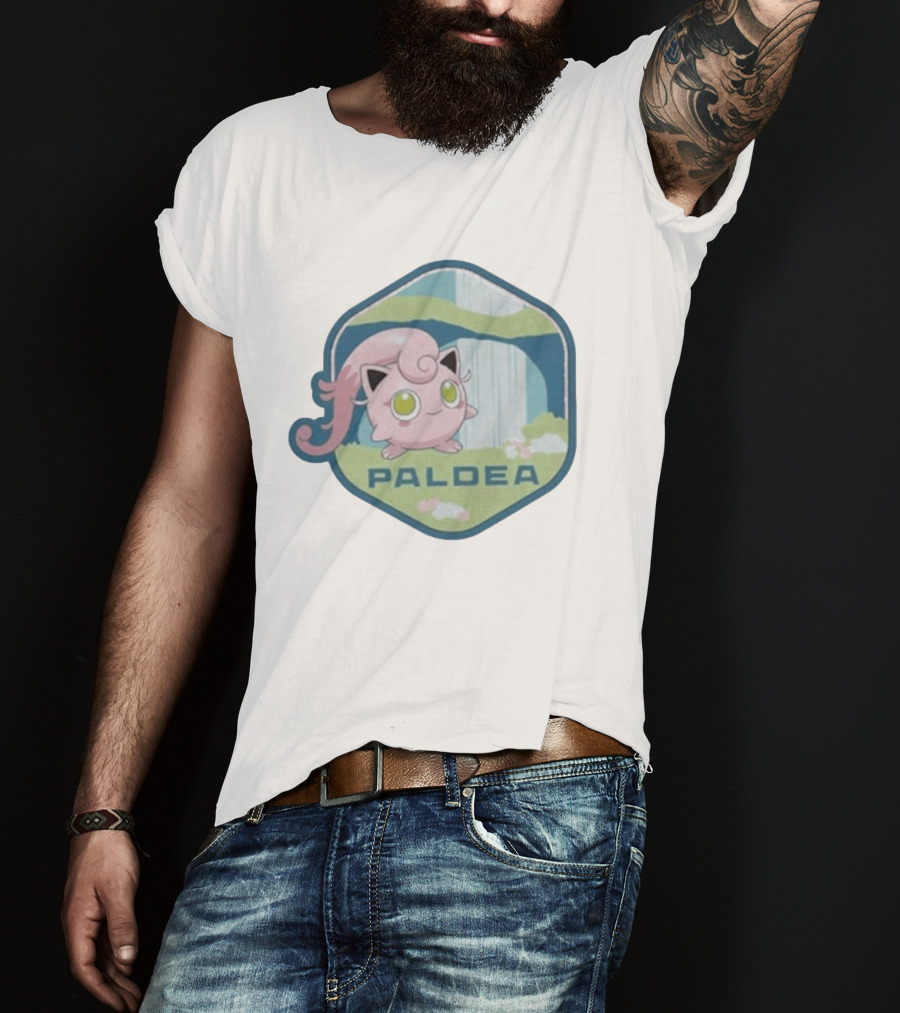 Paldea Jigglypuff Pokémon Adventure T-Shirt