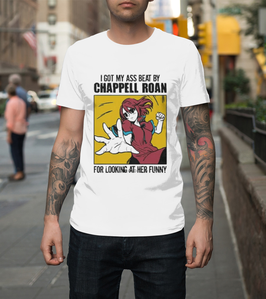 I Got My Ass Beat by Chappell Roan for Looking at Her T-Shirt