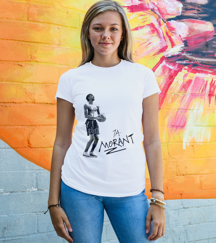 Ja Morant Memphis Grizzlies Basketball T-Shirt