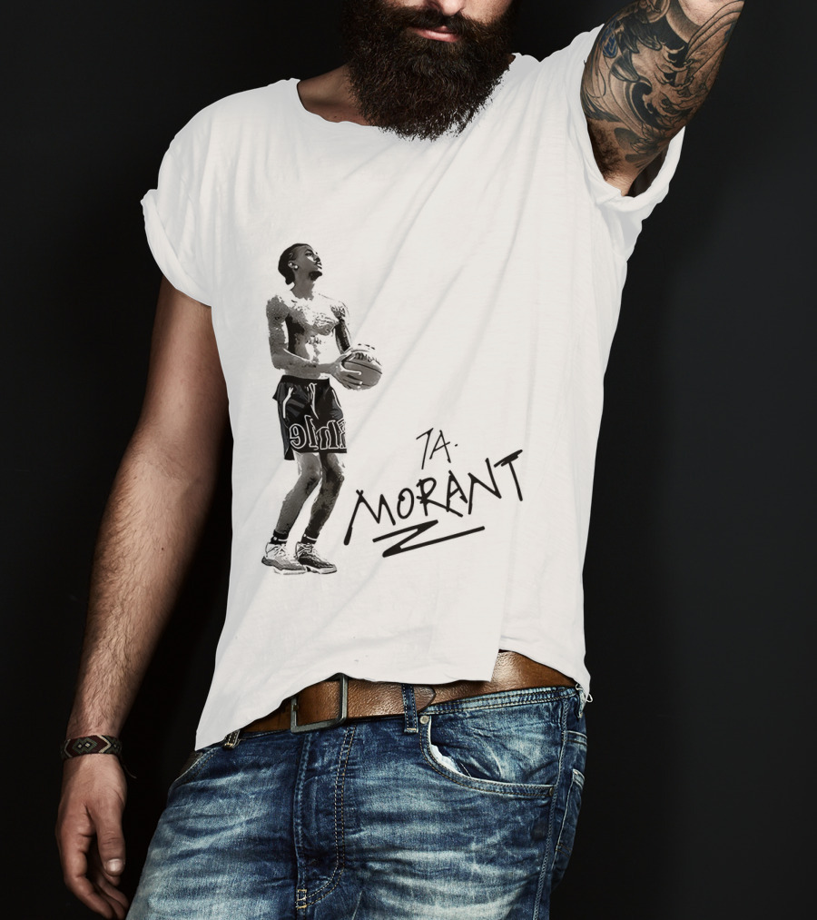 Ja Morant Memphis Grizzlies Basketball T-Shirt