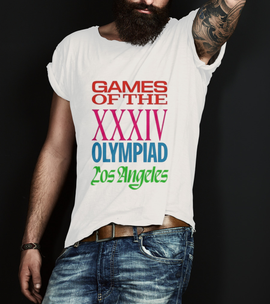 Games Of The XXXIV Olympiad Los Angeles 2028 T-Shirt