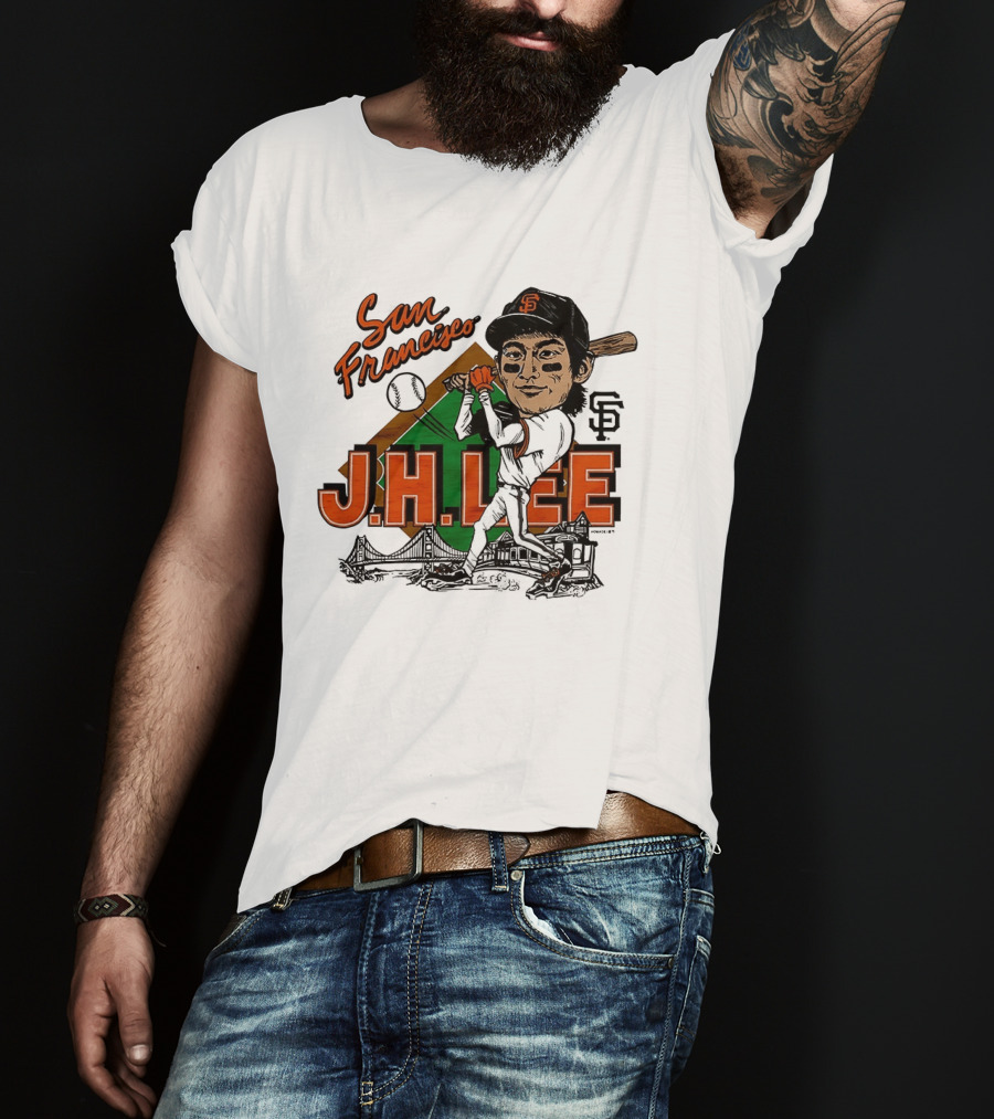 San Francisco Giants J.H. Lee Caricature T-Shirt