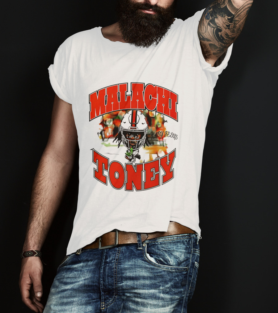 Malachi Toney Baby Jesus Miami Hurricanes T-Shirt