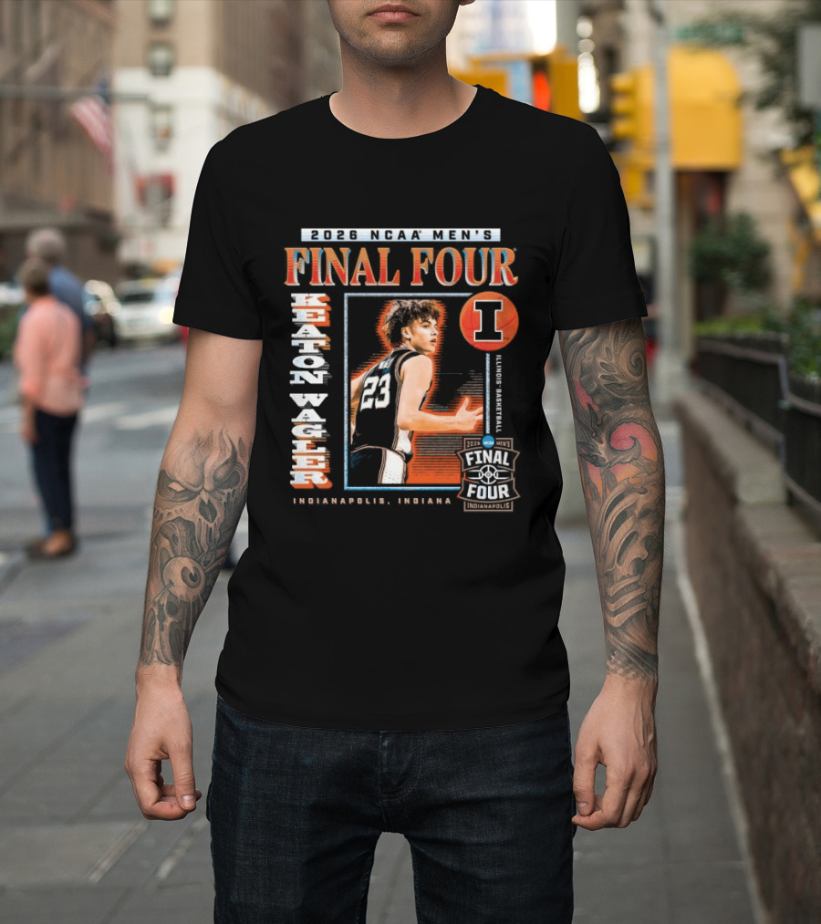 2026 NCAA Men's Final Four Keaton Wagler Indiana Basketball Indianapolis T-Shirt