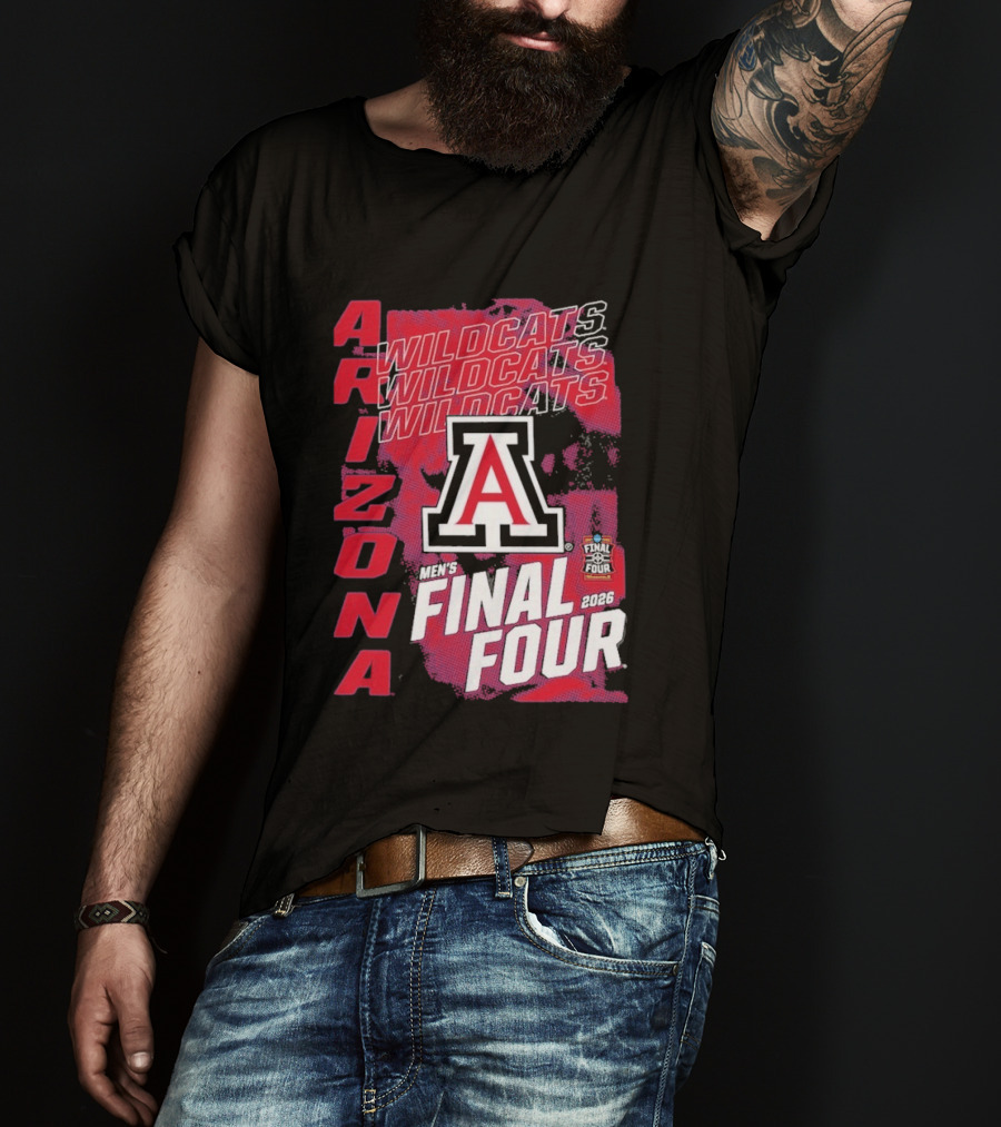 Arizona Wildcats NCAA Final Four 2026 March Madness Tournament T-Shirt