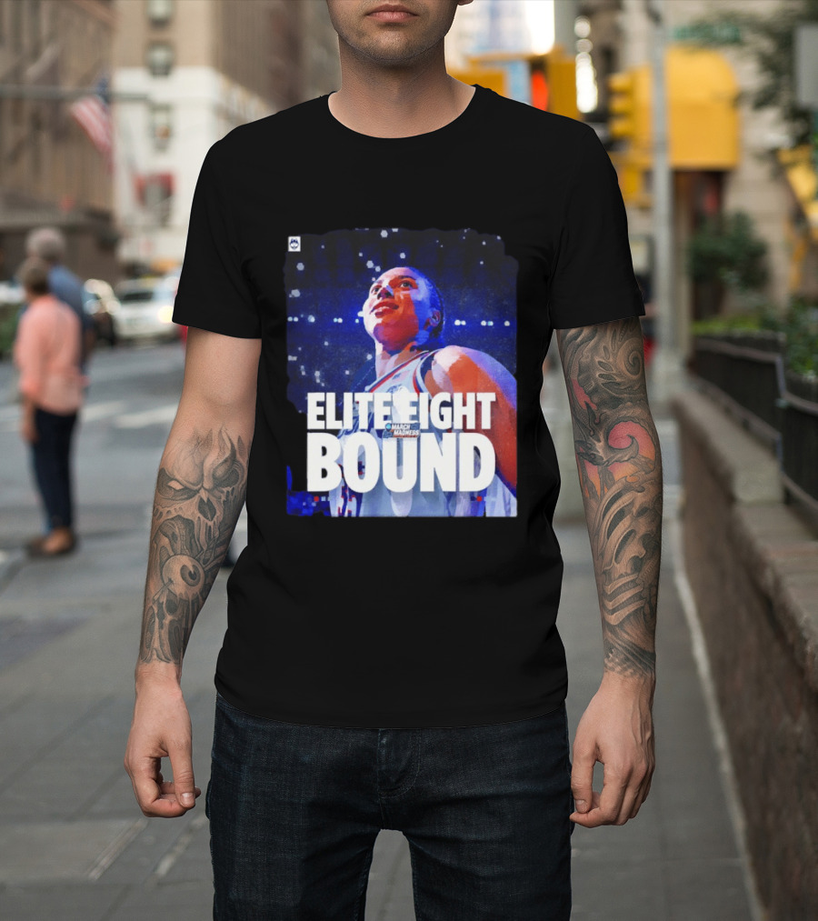 UConn Huskies Azzi Fudd March Madness Elite Eight Bound T-Shirt