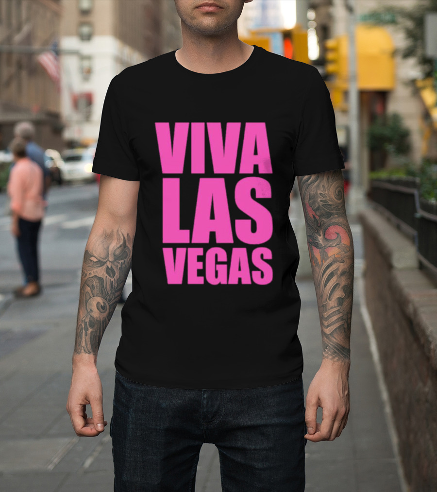 Viva Las Vegas Pink T-Shirt
